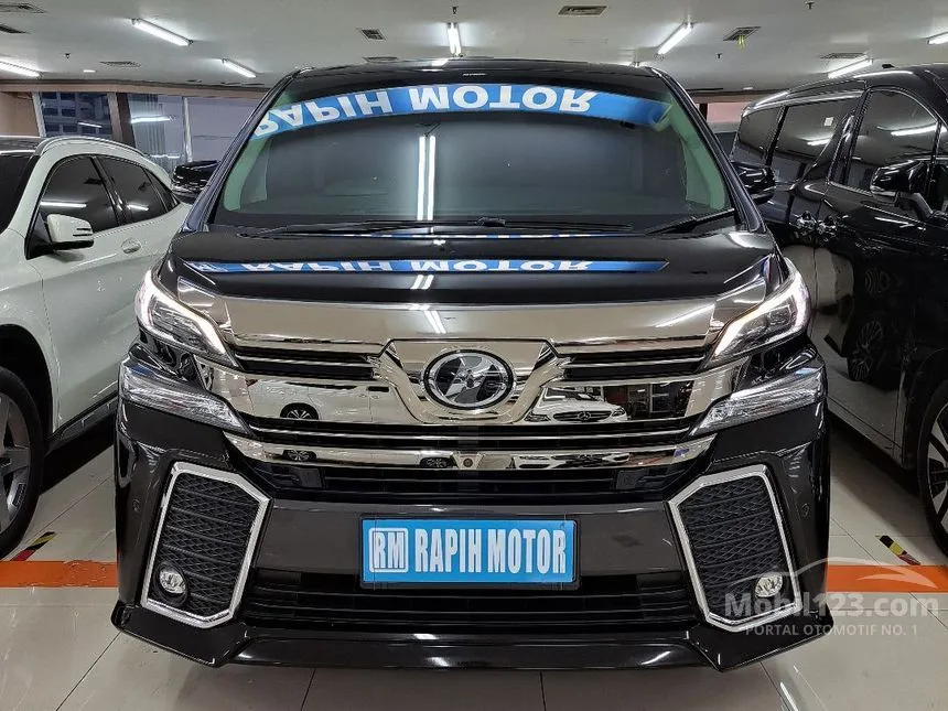 Jual Mobil Toyota Vellfire 2015 ZG 2.5 di DKI Jakarta Automatic MPV Hitam Rp 628.000.000