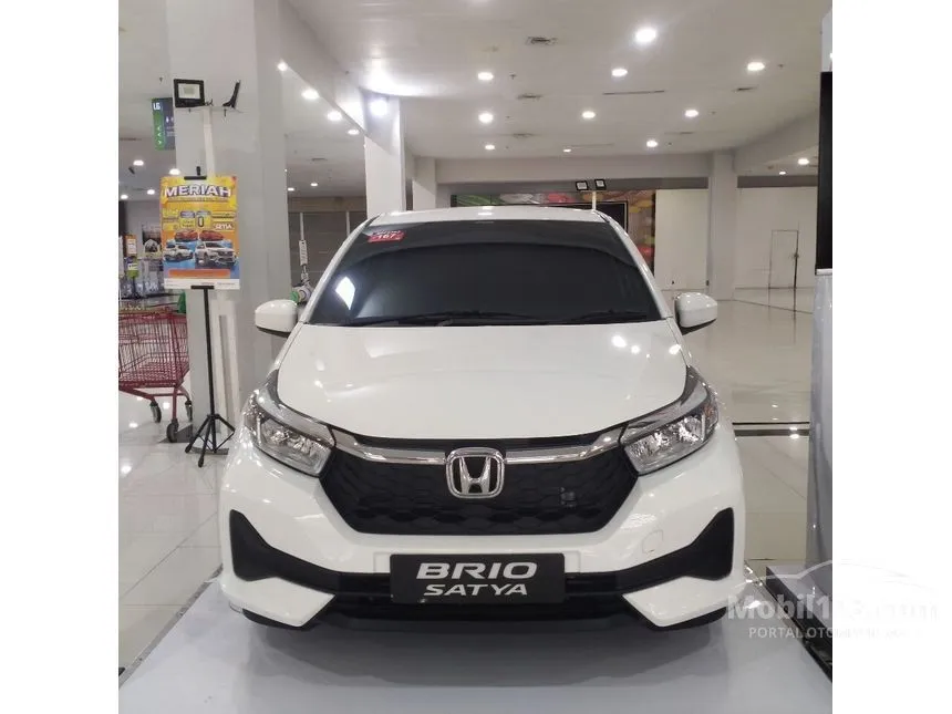 Jual Mobil Honda Brio 2024 S Satya 1.2 di Banten Manual Hatchback Putih Rp 148.000.000