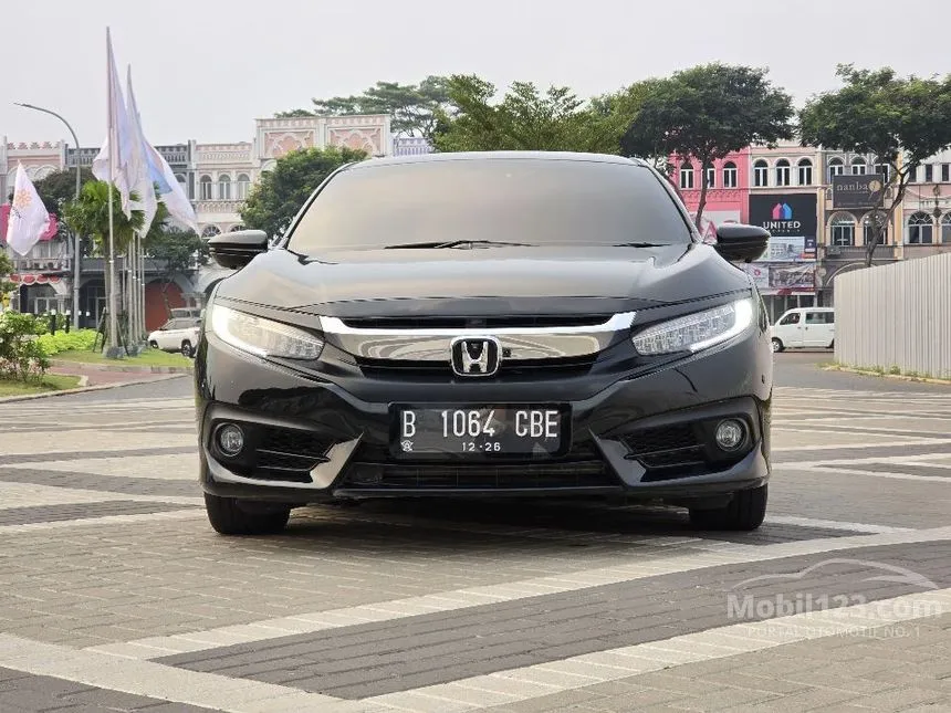 Jual Mobil Honda Civic 2017 ES 1.5 di Banten Automatic Sedan Hitam Rp 281.000.000