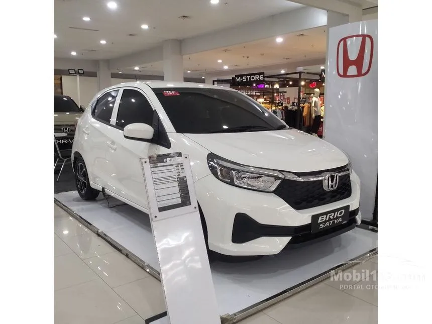 Jual Mobil Honda Brio 2024 E Satya 1.2 di Banten Automatic Hatchback Putih Rp 170.000.000