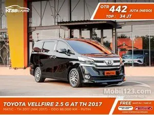 2017 Toyota Vellfire 2.5 G MPV