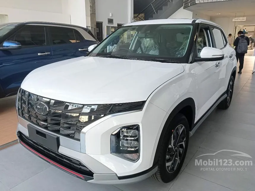 Jual Mobil Hyundai Creta 2024 Prime 1.5 di Banten Automatic Wagon Putih Rp 382.800.000