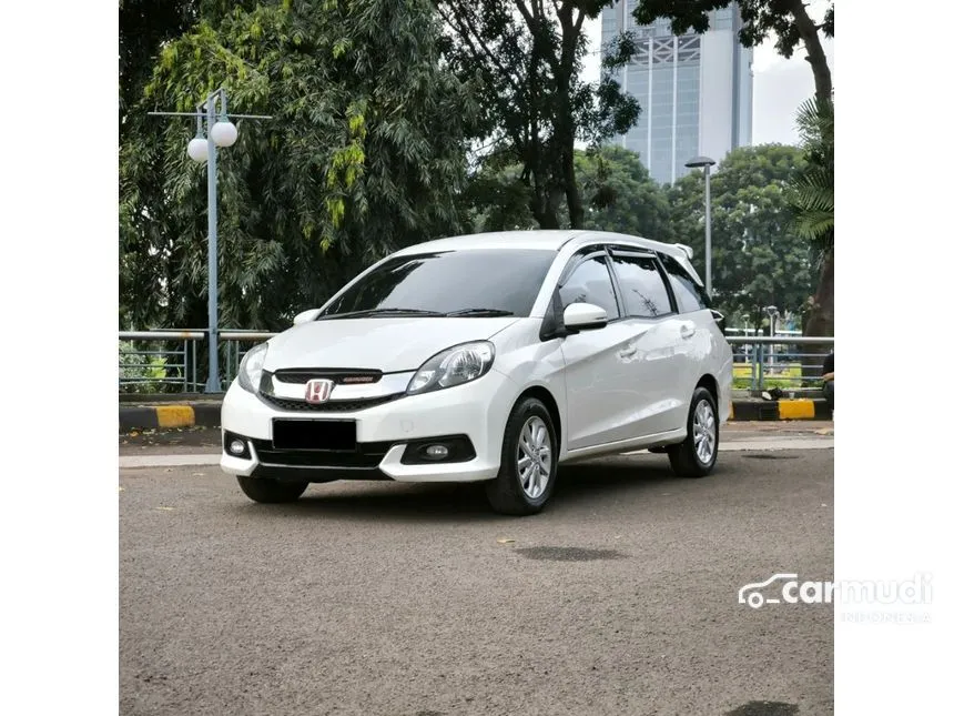 Jual Mobil Honda Mobilio 2016 E 1.5 di DKI Jakarta Automatic MPV Putih Rp 120.000.000