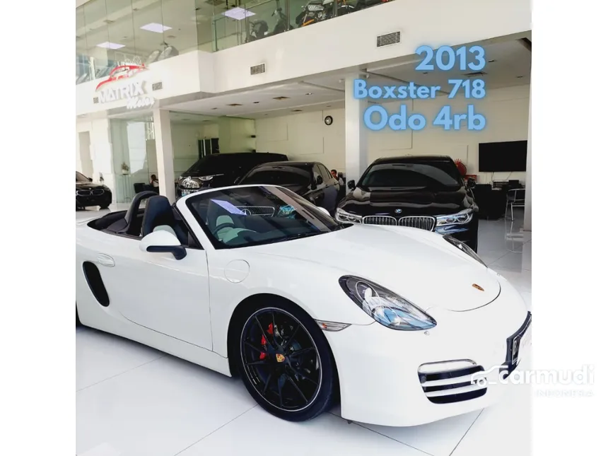 Jual Mobil Porsche Boxster 2013 2.7 di DKI Jakarta Automatic Convertible Putih Rp 1.275.000.000