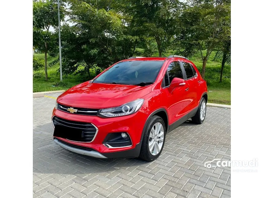 Jual Mobil Chevrolet TRAX 2017 LTZ 1.4 di Jawa Barat Automatic SUV Merah Rp 165.000.000
