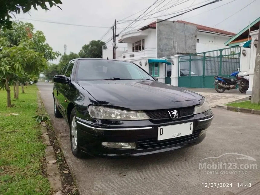 Jual Mobil Peugeot 406 2002 2.0 di Jawa Barat Automatic Sedan Hitam Rp 55.000.000