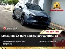 2022 Mazda CX-5 2.5 Kuro Edition SUV Sunroof BOSE AT Abu Metalik NIK 2022 [ LOW KM 25RB ]