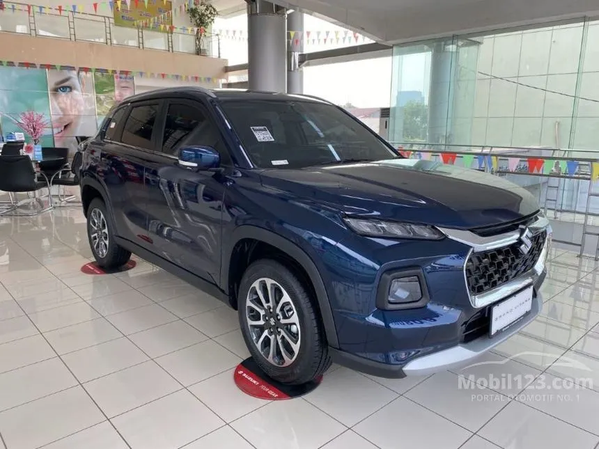 Jual Mobil Suzuki Grand Vitara 2024 MHEV GX 1.5 di Jawa Barat Automatic SUV Biru Rp 341.400.000