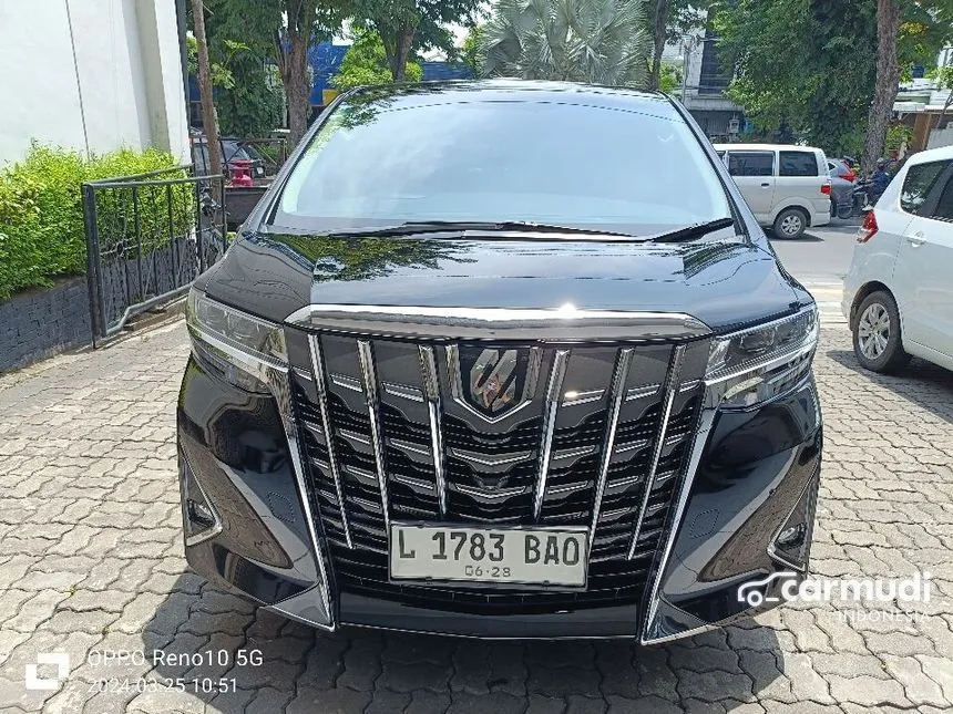 Jual Mobil Toyota Alphard 2018 G 2.5 di Jawa Timur Automatic Van Wagon Hitam Rp 875.000.000