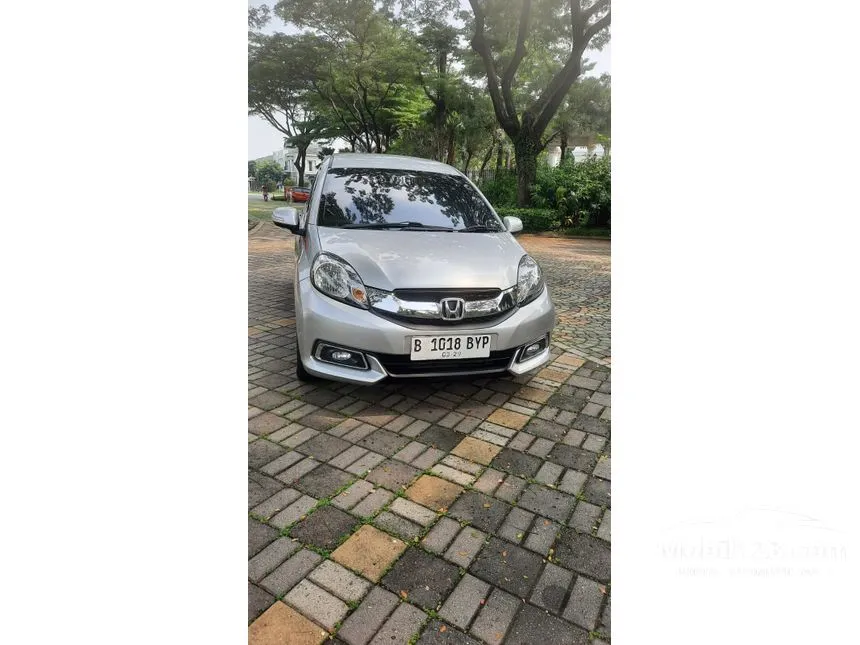 Jual Mobil Honda Mobilio 2014 E Prestige 1.5 di Banten Automatic MPV Silver Rp 122.000.000