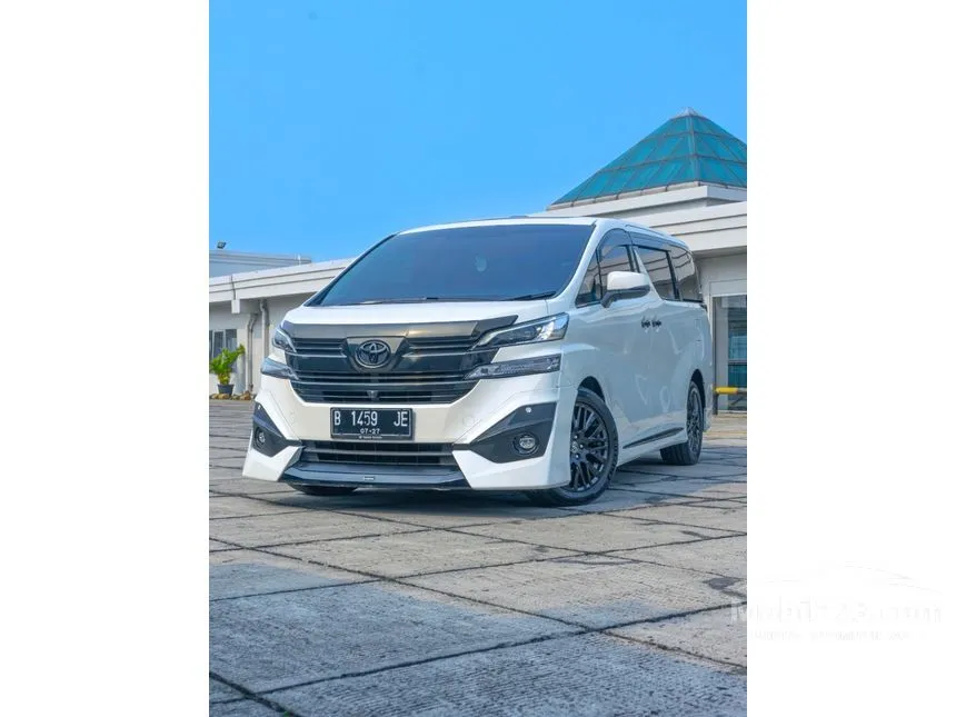 Jual Mobil Toyota Vellfire 2017 G Limited 2.5 di DKI Jakarta Automatic Van Wagon Putih Rp 592.000.000