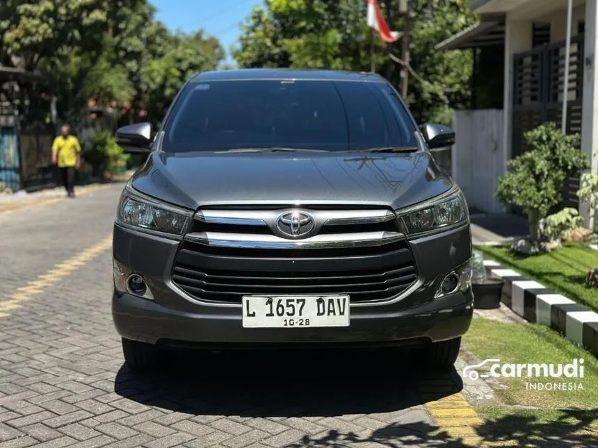 Jual Mobil Toyota Kijang Innova 2018 G 2.4 di Jawa Timur Automatic MPV Abu
