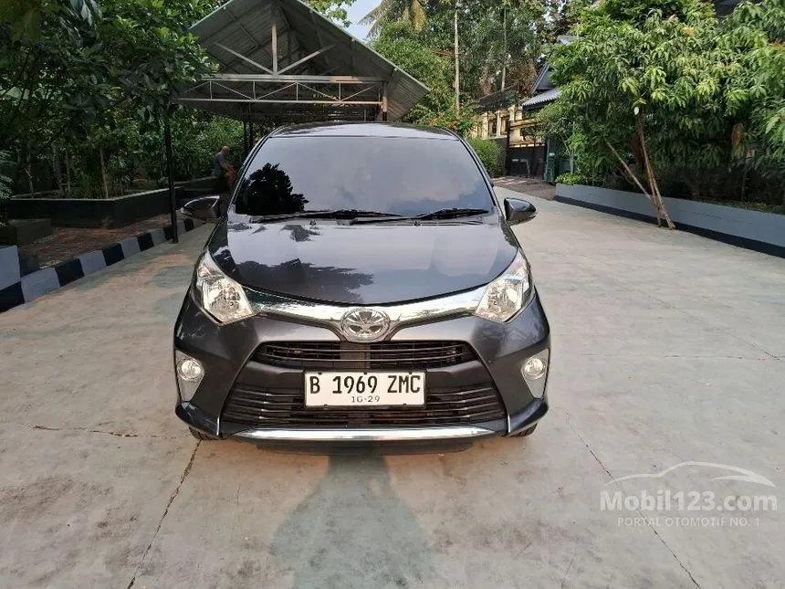 Jual Mobil Toyota Calya 2016 G 1.2 di Jawa Barat Automatic MPV Abu