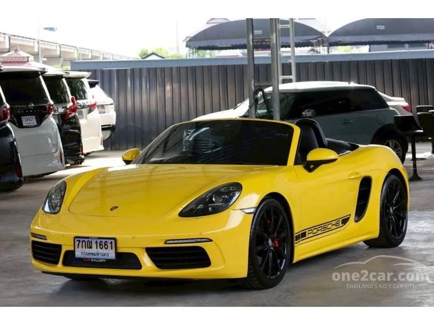 2016 Porsche 718 Boxster Convertible
