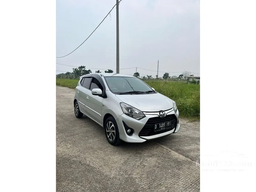 Jual Mobil Toyota Agya 2019 G 1.2 di Jawa Barat Automatic Hatchback Silver Rp 125.000.000