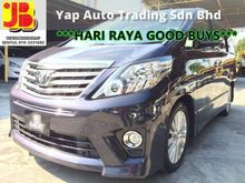 2012 Toyota Alphard 2.4 G MPV HARI RAYA GOOD BUYS CALL 019-3331692 SENTUL YAP BROTHERS SINCE 1988