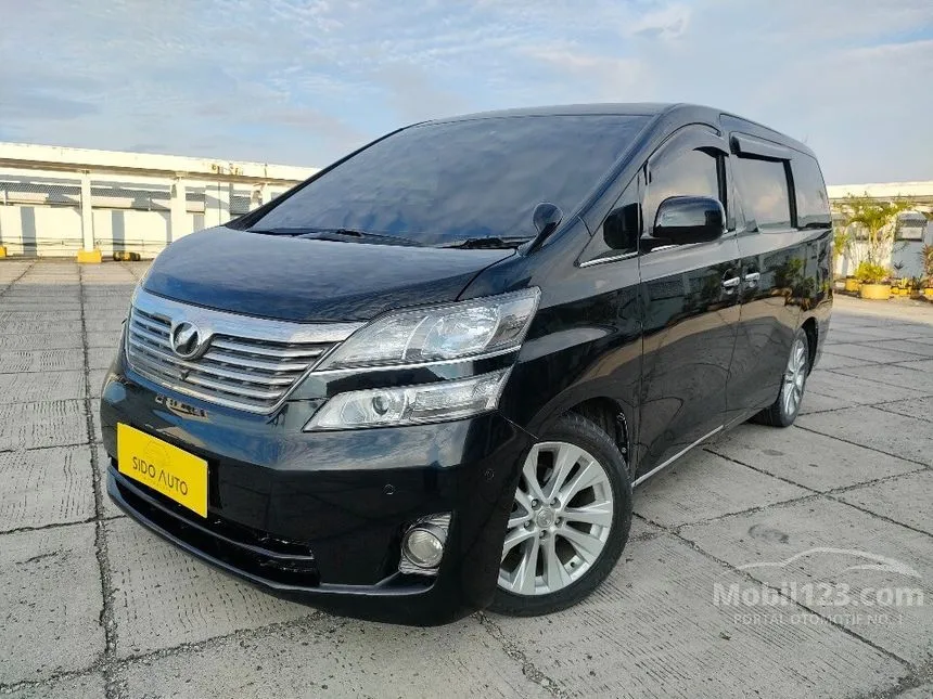 Jual Mobil Toyota Vellfire 2011 V 2.4 di DKI Jakarta Automatic Van Wagon Hitam Rp 215.000.000