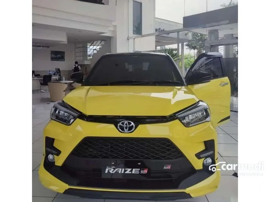 Jual Mobil Toyota Raize 2024 GR Sport 1.0 di Jawa Barat Automatic Wagon Kuning Rp 261.000.000