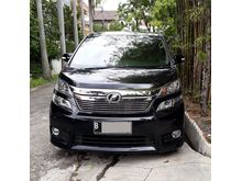 JUAL CEPAT Toyota Vellfire 2.4 X cbu hitam th 2013