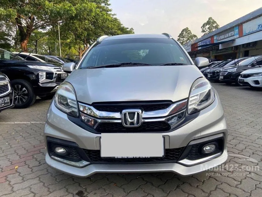 Jual Mobil Honda Mobilio 2014 RS 1.5 di Jawa Barat Automatic MPV Silver Rp 119.500.000