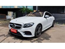 BEST PRICE New Mercedes Benz E400 3.0 AMG Coupe Panoramic CBU AT 2017 White Wrapped Sticker White Pearl Low Km6ribuan ASLI Tangan Pertama Record