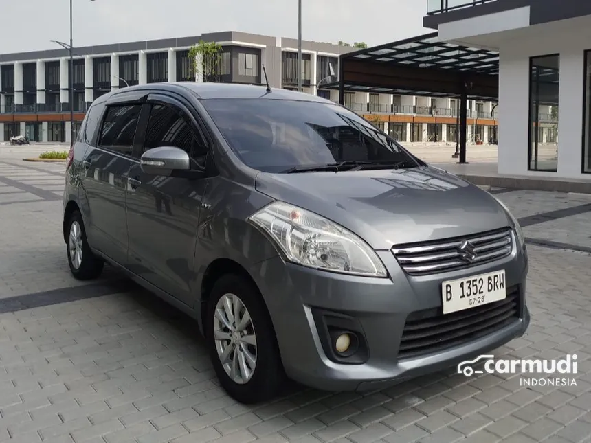 Jual Mobil Suzuki Ertiga 2013 GL 1.4 di Banten Automatic MPV Abu