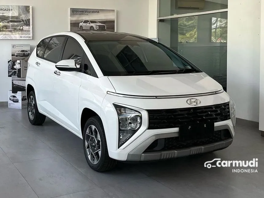 Jual Mobil Hyundai Stargazer 2024 Prime 1.5 di Jawa Timur Automatic Wagon Putih Rp 326.900.000