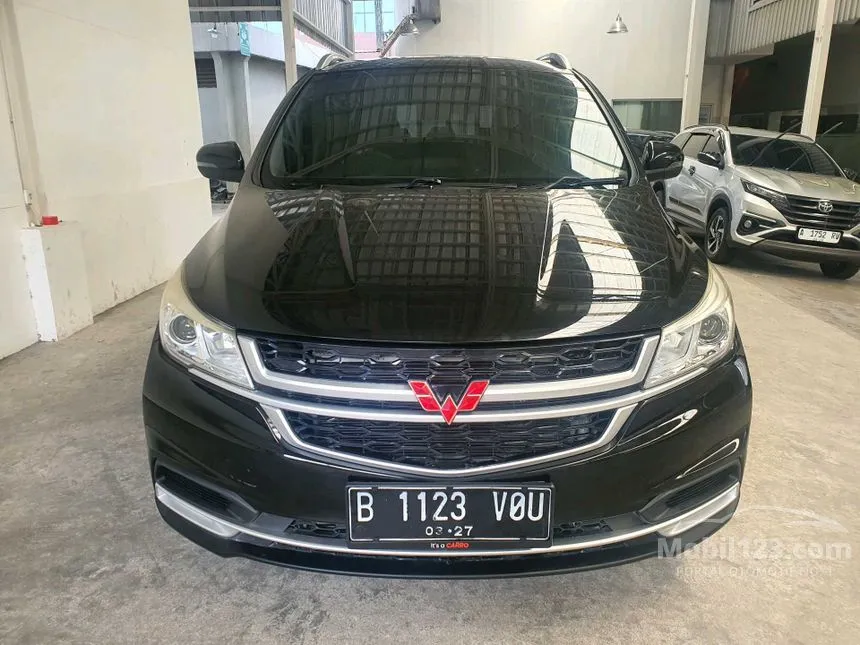 Jual Mobil Wuling Cortez 2021 CT S 1.5 di Banten Manual MPV Hitam Rp 129.000.000