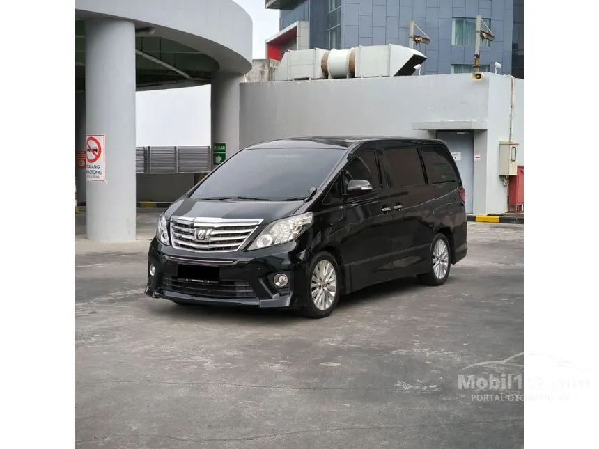 Jual Mobil Toyota Alphard 2013 S 2.4 di DKI Jakarta Automatic MPV Hitam Rp 255.000.000