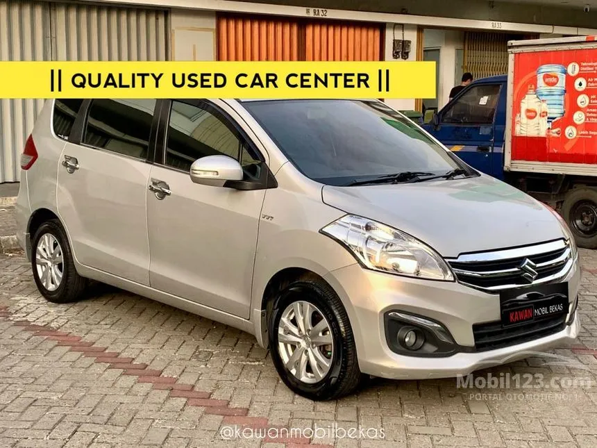 Jual Mobil Suzuki Ertiga 2017 GX 1.4 di DKI Jakarta Automatic MPV Silver Rp 125.000.000