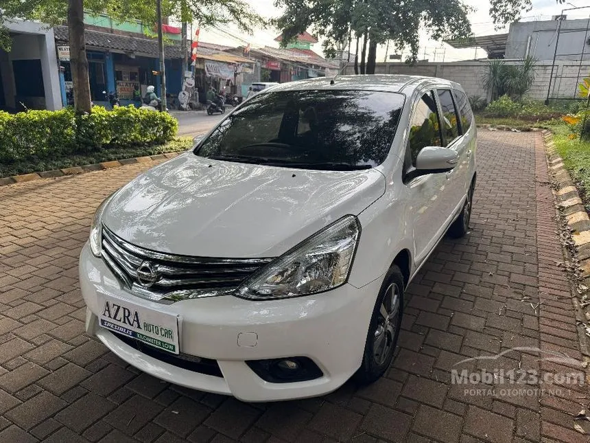 Jual Mobil Nissan Grand Livina 2017 XV 1.5 di Banten Automatic MPV Putih Rp 141.000.000