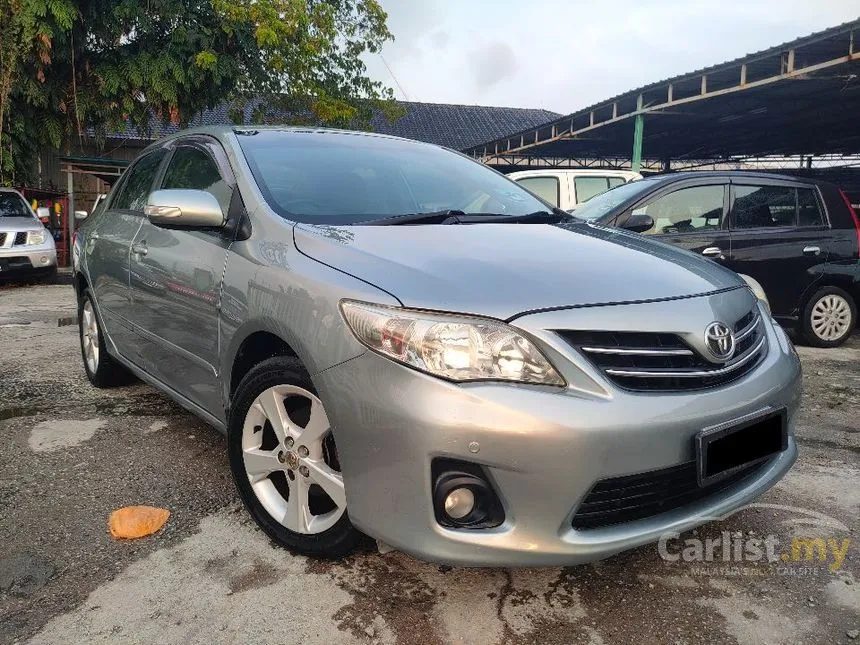 2010 Toyota Corolla Altis E Sedan