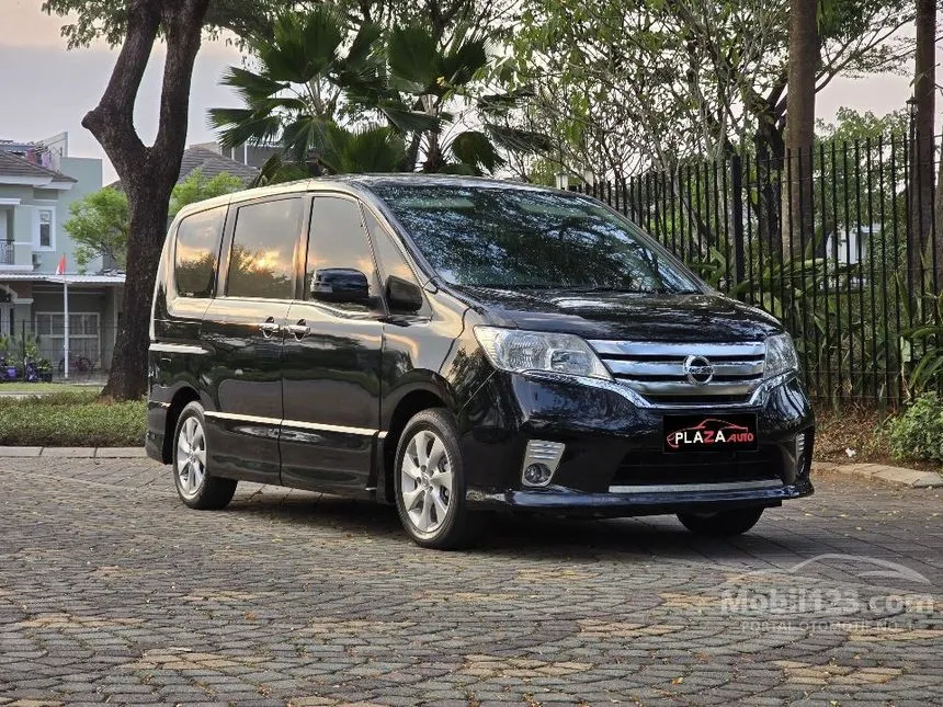 Jual Mobil Nissan Serena 2013 Highway Star 2.0 di DKI Jakarta Automatic MPV Hitam Rp 150.000.000