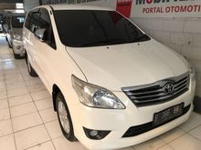 Toyota Kijang Innova G Manual Pertamax 2.0cc Th 2013 DP 25jt PUTIH