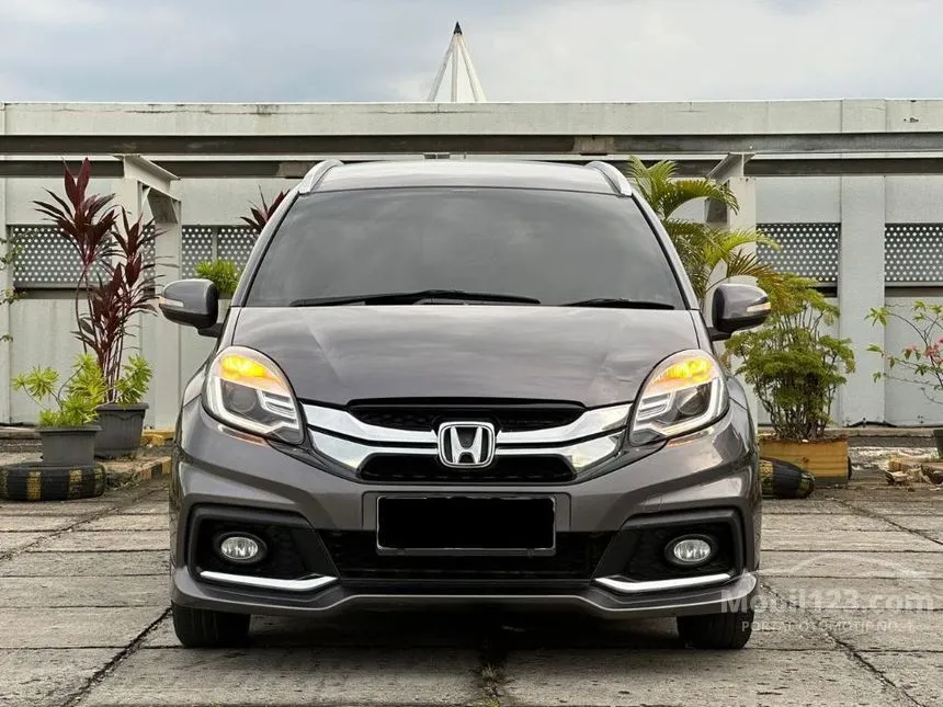 Jual Mobil Honda Mobilio 2014 RS 1.5 di DKI Jakarta Automatic MPV Coklat Rp 125.000.000