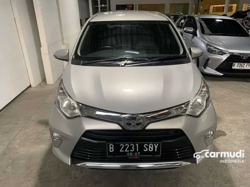 Jual Mobil Toyota Calya 2017 G 1.2 di DKI Jakarta Automatic MPV Silver Rp 110.000.000