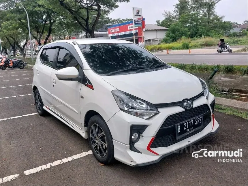 Jual Mobil Toyota Agya 2021 TRD 1.2 di DKI Jakarta Manual Hatchback Putih Rp 132.000.000