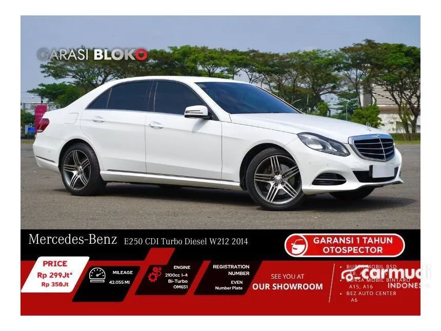 2014 Mercedes-Benz E250 Elegance CDI Sedan