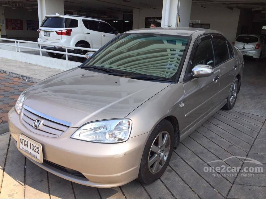 Honda Civic 2002 Exi 1 7 In กร งเทพและปร มณฑล Automatic Sedan ส ทอง 2002 Honda Civic Exi Sedan