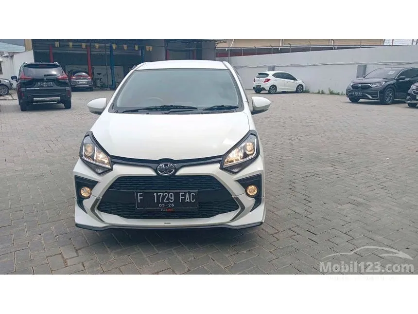 Jual Mobil Toyota Agya 2021 GR Sport 1.2 di DKI Jakarta Manual Hatchback Putih Rp 125.000.000
