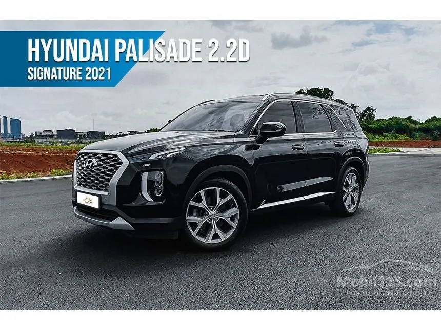 Jual Mobil Hyundai Palisade 2021 Signature AWD 2.2 di Banten Automatic SUV Hitam Rp 635.000.000