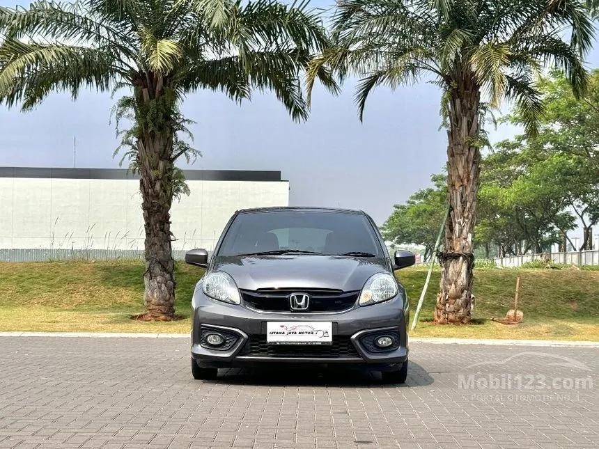 Jual Mobil Honda Brio 2018 Satya E 1.2 di Banten Automatic Hatchback Abu