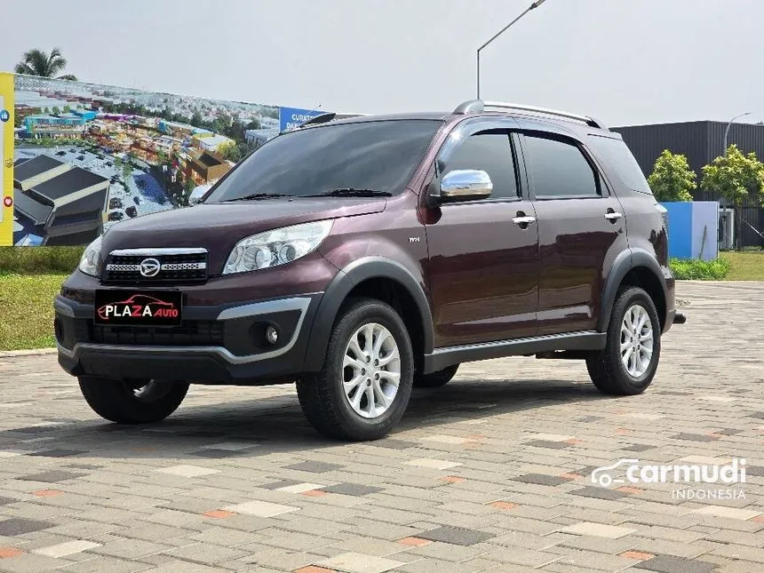 Jual Mobil Daihatsu Terios 2013 TX 1.5 di DKI Jakarta Automatic SUV Marun Rp 121.000.000