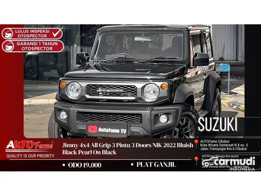 2022 Suzuki Jimny 3 Door (1 Tone) SUV