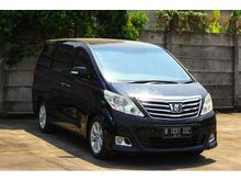 Toyota Alphard 2.4 X 2011 AT MATIC HITAM DP ANGS RINGAN FREE ACC MOBIL