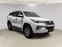 2018 Toyota Fortuner 2.4 VRZ SUV 4x2 promo cashback 16 jt