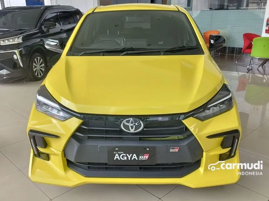 Jual Mobil Toyota Agya 2024 GR Sport 1.2 di Banten Automatic Hatchback Kuning Rp 180.000.000