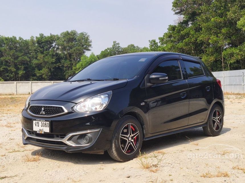 Mitsubishi Mirage 2016 GLX 1.2 in ภาคตะวันออก Automatic Hatchback สีดำ ...