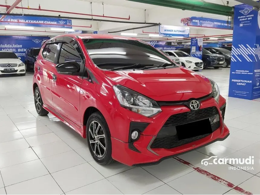 Jual Mobil Toyota Agya 2022 GR Sport 1.2 di Jawa Timur Automatic Hatchback Merah Rp 165.000.000