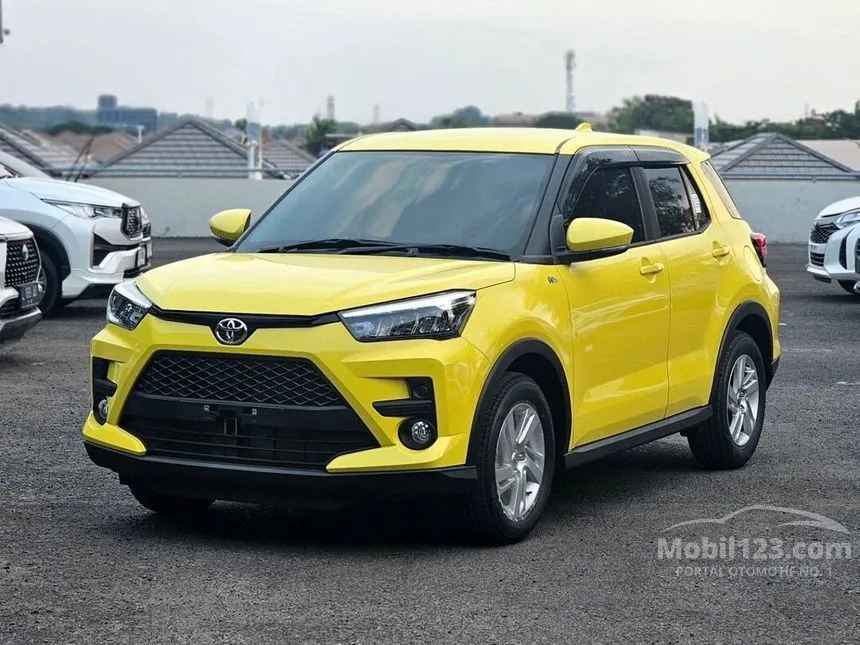 Jual Mobil Toyota Raize 2024 G 1.2 di Jawa Barat Automatic Wagon Kuning Rp 215.000.000